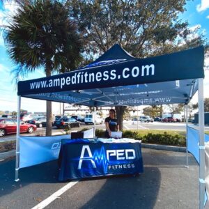 CUSTOM FITNESS TENT AMPED FITNESS