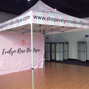 CUSTOM CLOTHING BOUTIQUE TENT 2