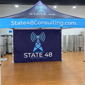 CUSTOM CORPORATE STATE 48 CONSULTING TENT