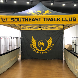 CUSTOM TRACK CLUB YOUTH AND ADULT SPORTS TENT
