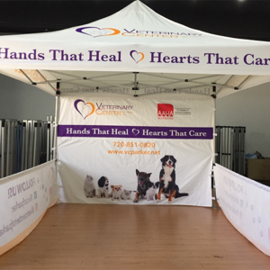 CUSTOM VETERINARY TENT
