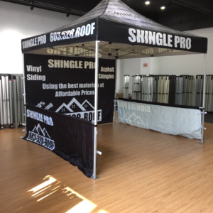 CUSTOM ROOFING TENT SHINGLE PRO CANOPY
