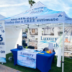 LUXURY BATH HOME IMPROVEMENT CUSTOM CANOPY TENT