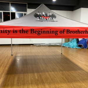 KAPPA PI BETA FRATERNITY CUSTOM TENT