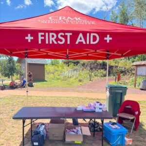 Custom First Aid Tent for Sporting Events