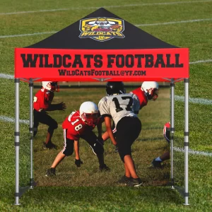 Youth Sports Football Pop-Up Tent