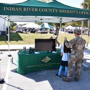 SHERIFF DEPARTMENT GREEN TENT