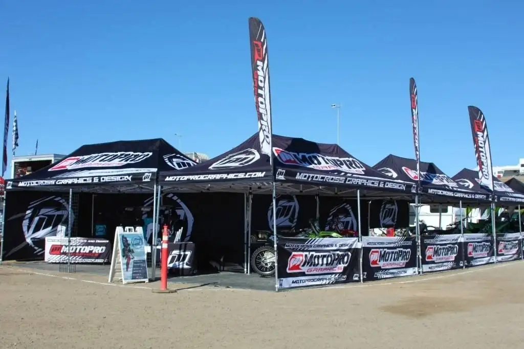 Custom Motorcycle Racing and Sales Tents - Image 10