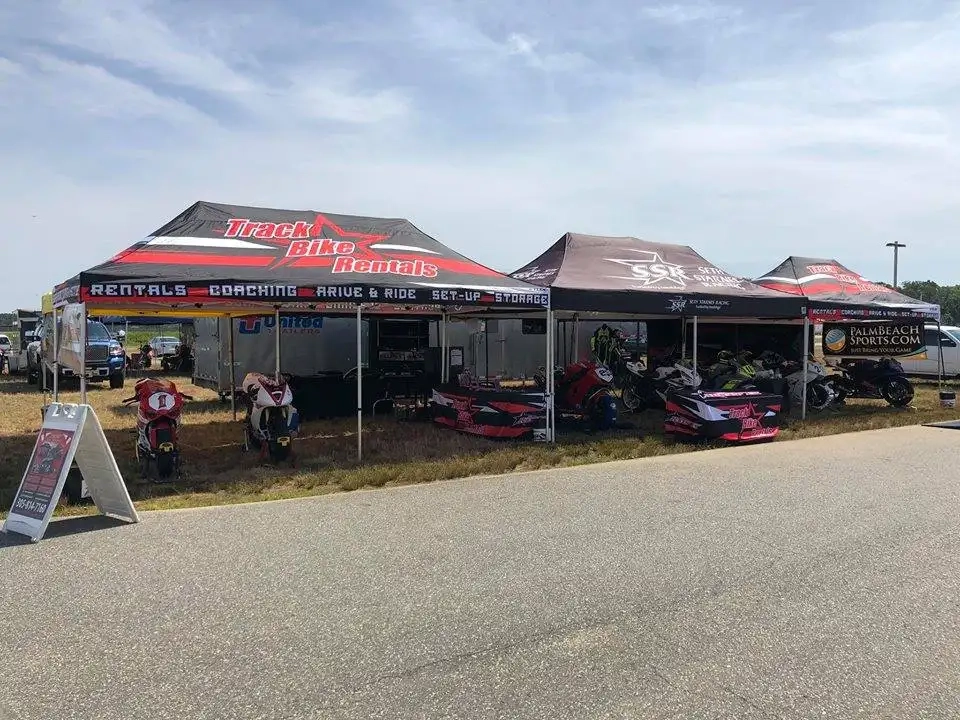 Custom Motorcycle Racing and Sales Tents - Image 12