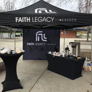 Custom Non Denominational Church Canopy Tents