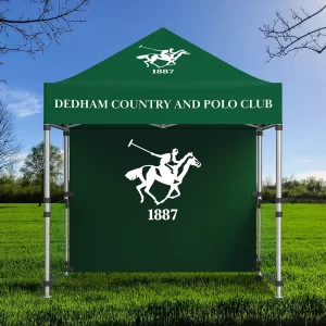 Custom Country-Polo-Golf Club Popup Tents