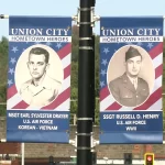 Custom Hometown Military Service Heroes Lightpole Banners
